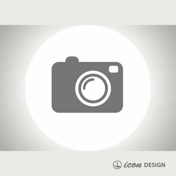 Pictograph of camera concept icon — Stock Vector