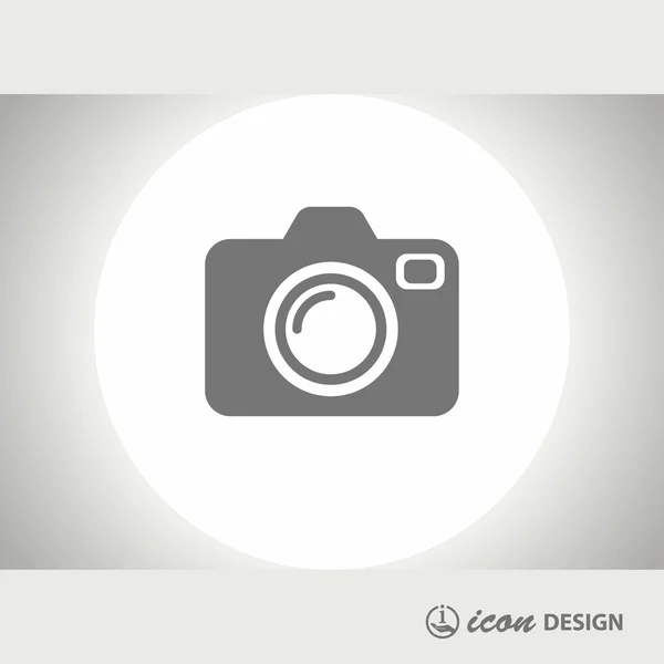 Pictograph of camera concept icon — Stock Vector