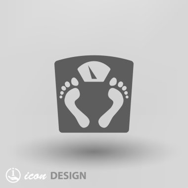 Ekibimizi banyo ölçek kavramı simgesinin