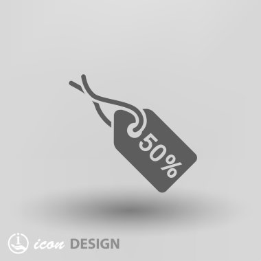 Resim etiketi kavramı simgesinin