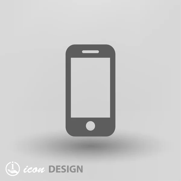Pictogramme de l'icône cocncept mobile — Image vectorielle