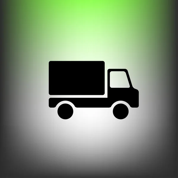Pictograma do ícone conceito caminhão — Vetor de Stock