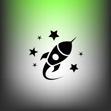 Ekibimizi roket kavramı simgesinin