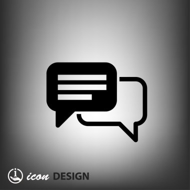 Ekibimizi mesaj veya smartphone kavramı simge sohbet