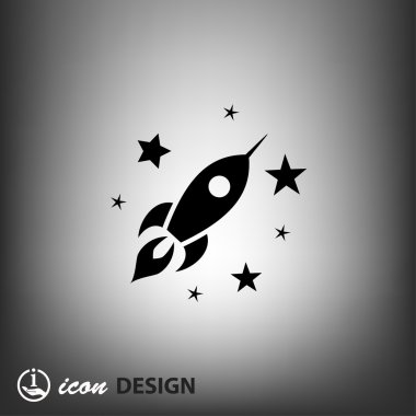 Ekibimizi roket kavramı simgesinin