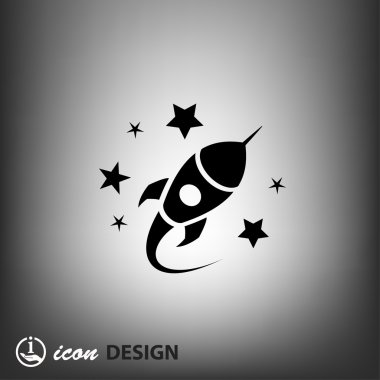 Ekibimizi roket kavramı simgesinin