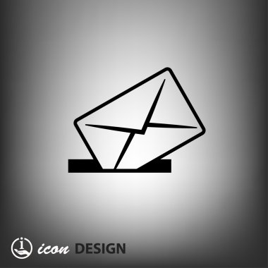 Ekibimizi posta kavramı simgesinin