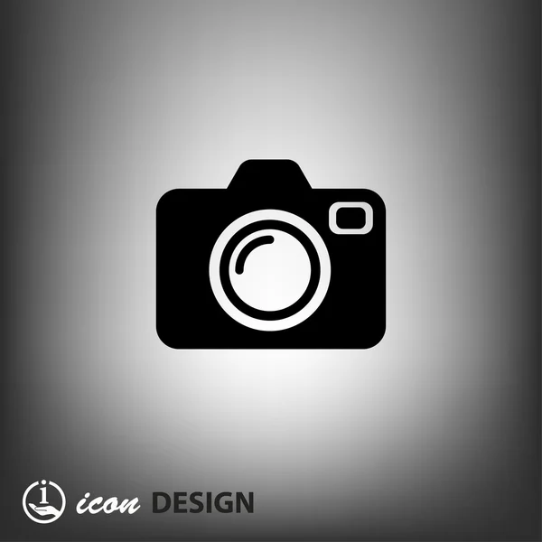 Pictograph van camerasymbool concept — Stockvector