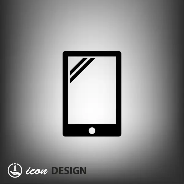 Pictogram Tablet pc scherm — Stockvector