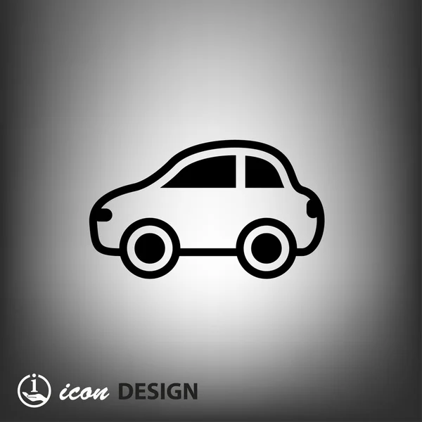 Pictografía abstracta del coche — Vector de stock