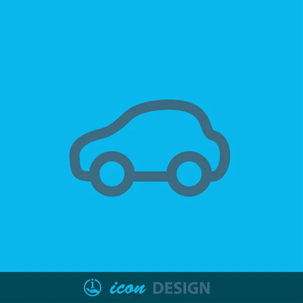 Pictografía abstracta del coche — Vector de stock