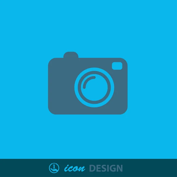 Abstracte pictograph van camera — Stockvector