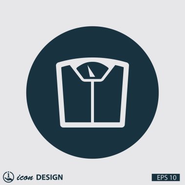 Ekibimizi banyo ölçek kavramı simgesinin