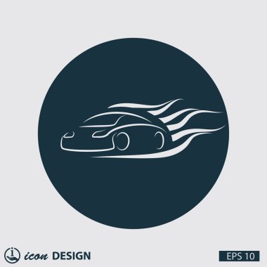 Arabanın soyut resim