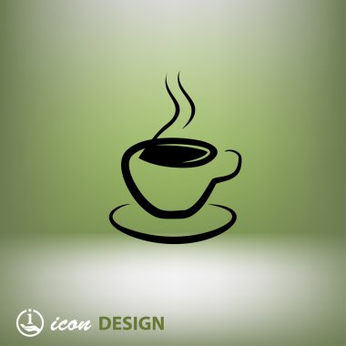 soyut resim Kupası.