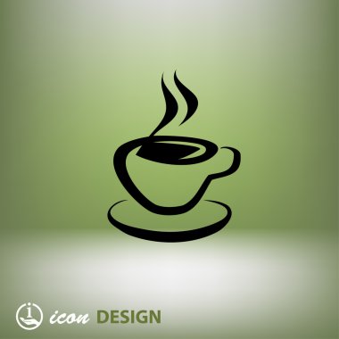 soyut resim Kupası.