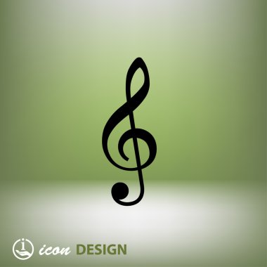 Müzik anahtar kavram ikon resim