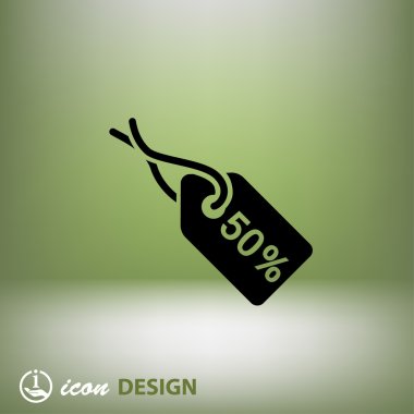 Resim etiketi kavramı simgesinin