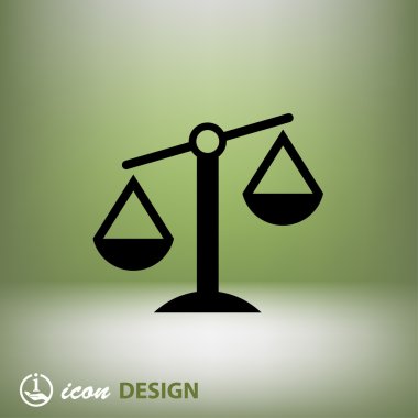 Ekibimizi adalet kavramı simge ölçekler