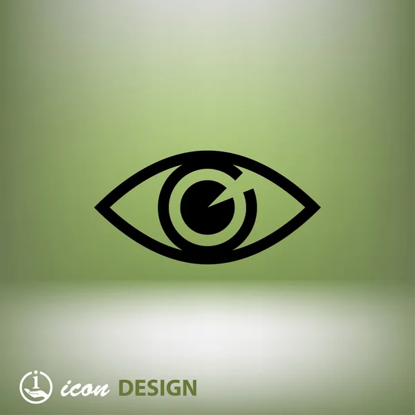 Ikona oka koncept ikony — Stockový vektor