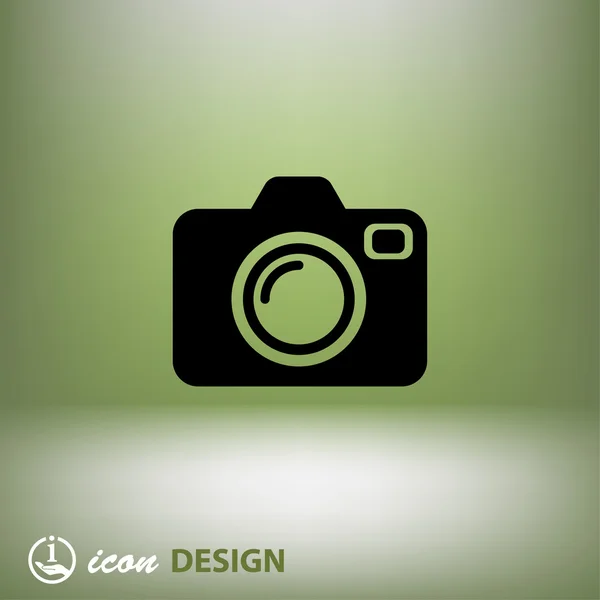 Pictograph of camera concept icon — Stock Vector