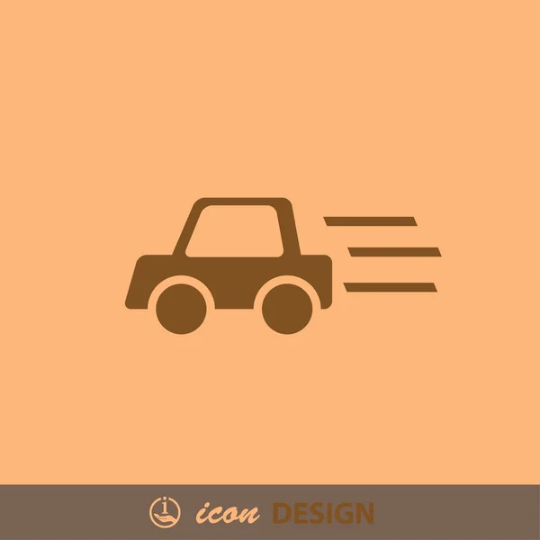 Pictografía abstracta del coche — Vector de stock