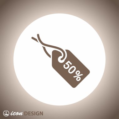 Resim etiketi kavramı simgesinin