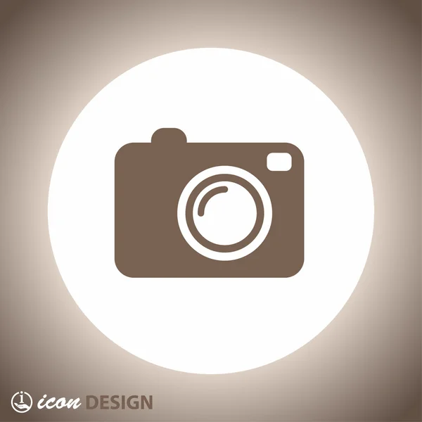 Pictograph of camera concept icon — Stock Vector