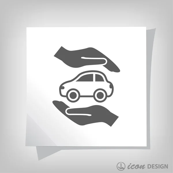 Piktogram samochodów do projektowania — Wektor stockowy