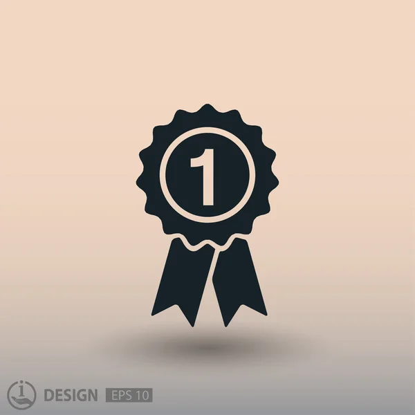 Pictograph van award-pictogram — Stockvector