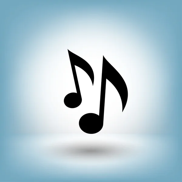 Pictograph musik Obs symboler — Stock vektor