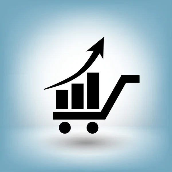 Pictografia do gráfico de negócios —  Vetores de Stock