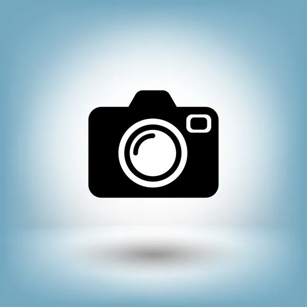 Pictograma de câmera de desenho . —  Vetores de Stock