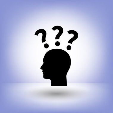 ekibimizi soru işaretleri ve adam