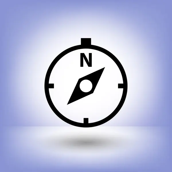 Pictograph av kompass för design — Stock vektor