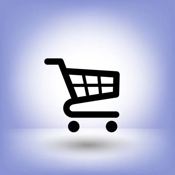 Bevásárlókosár pictograph — Stock Vector