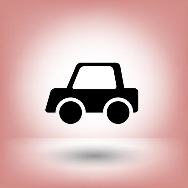 Pictogramme de voiture pour le design — Image vectorielle