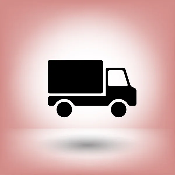 Εικονόγραμμα του εικονιδίου φορτηγό — Διανυσματικό Αρχείο