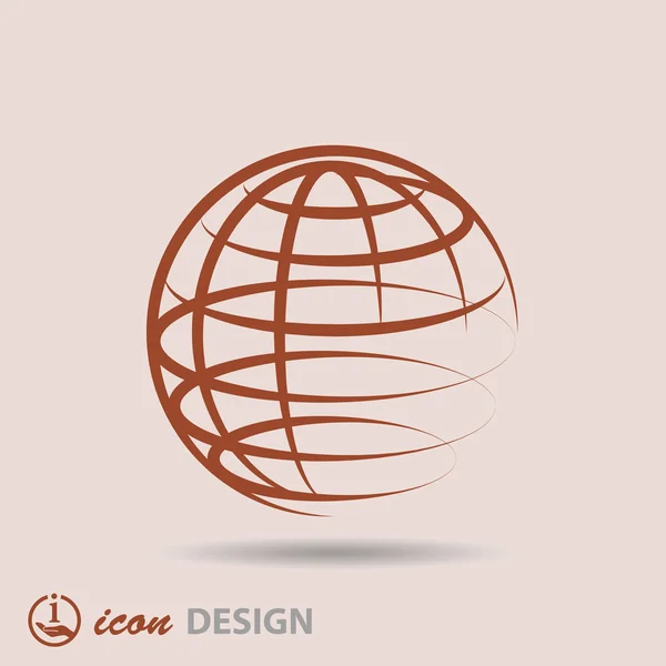 Globe icon — Stock Vector