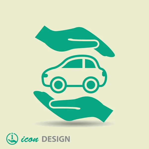 Icono del coche — Archivo Imágenes Vectoriales