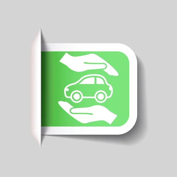 Auto pictogram — Stockvector