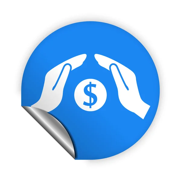 Money in hands — Stock Vector