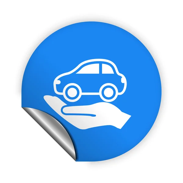 Auto pictogram — Stockvector