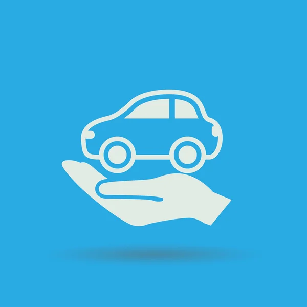 Icono del coche — Vector de stock