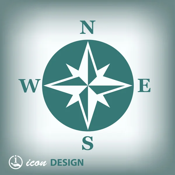 Compass icon — Stock Vector