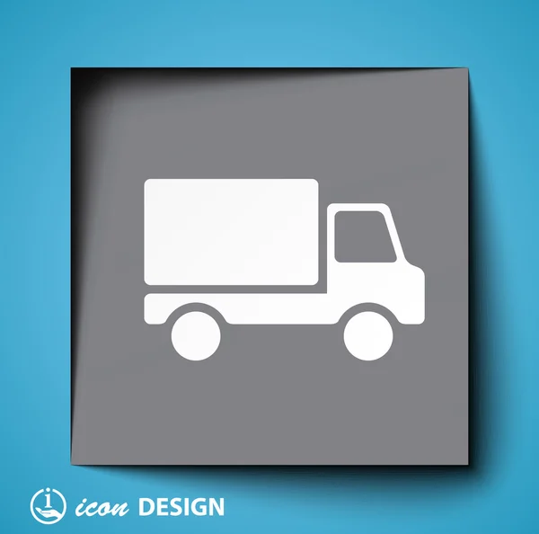 Truck icon — Stock Vector