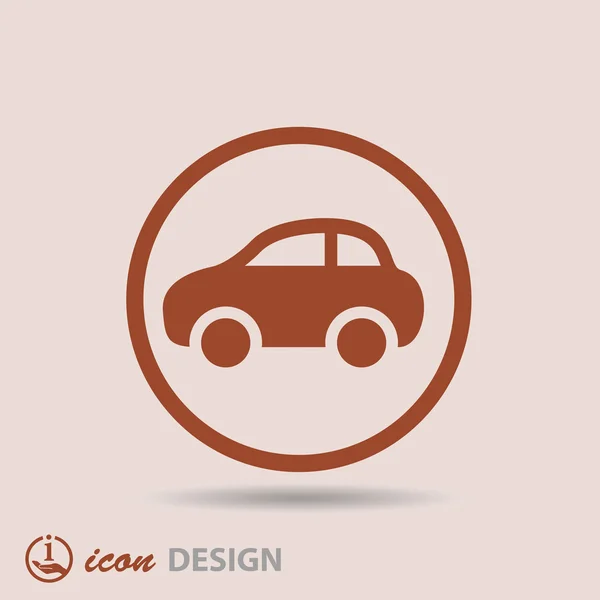 Icono del coche — Vector de stock