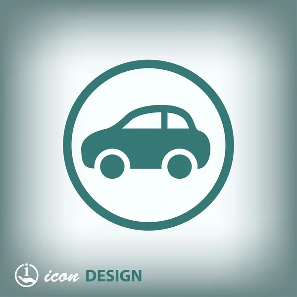 Icono del coche — Vector de stock