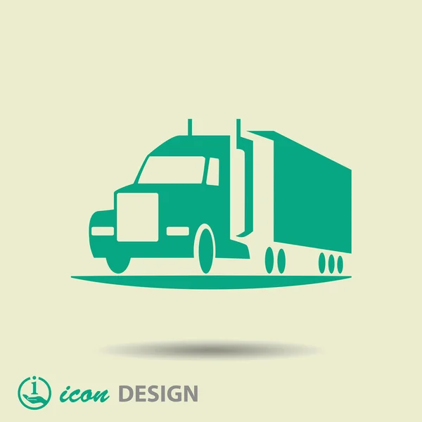 Icône de camion — Image vectorielle