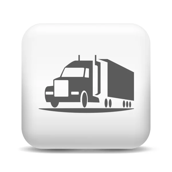 Vrachtwagen Icoon — Stockvector